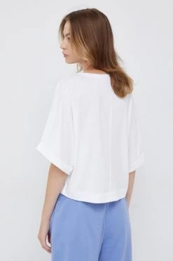 Γυναικεία Κοντομάνικο Βαμβακερό μπλουζάκι Sisley άσπρο 7 Γυναικεία Κοντομάνικο Βαμβακερό μπλουζάκι Sisley άσπρο -Εξοδος Sisley Κατάστημα unnamed file 2644