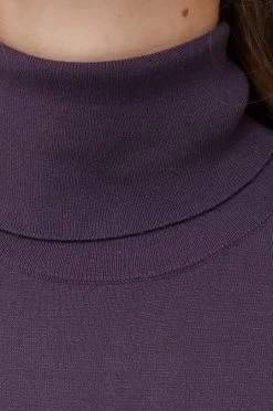 Γυναικεία Χωρίς φερμουάρ Πουλόβερ Sisley μοβ, -Εξοδος Sisley Κατάστημα unnamed file 2656