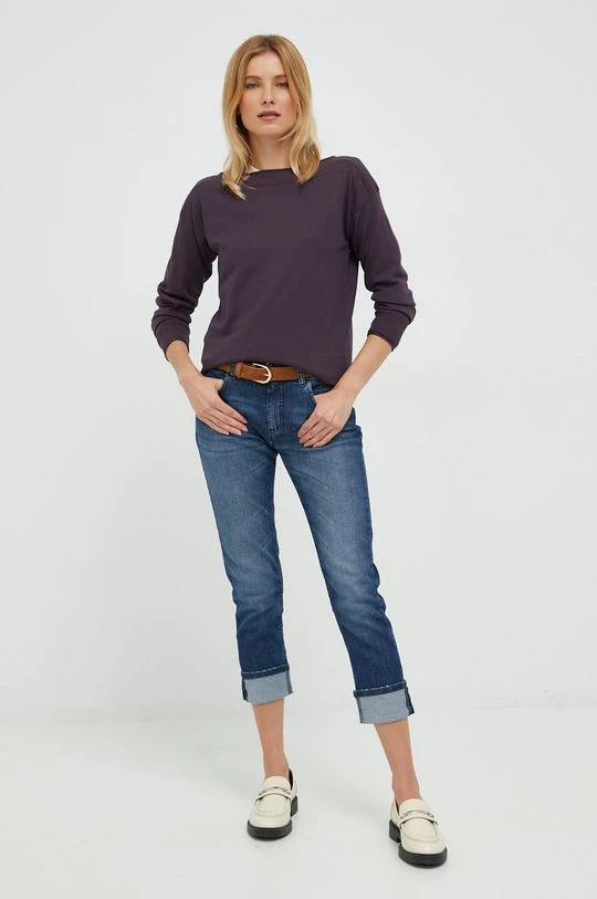 Γυναικεία Χωρίς φερμουάρ Πουλόβερ Sisley μοβ, 2 Γυναικεία Χωρίς φερμουάρ Πουλόβερ Sisley μοβ, - Image 2