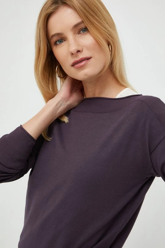 Γυναικεία Χωρίς φερμουάρ Πουλόβερ Sisley μοβ, 4 Γυναικεία Χωρίς φερμουάρ Πουλόβερ Sisley μοβ, - Image 4