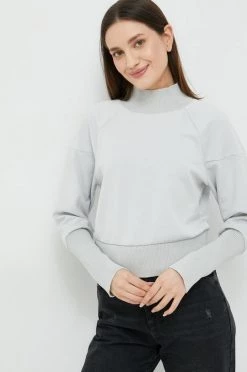 Γυναικεία Χωρίς φερμουάρ Μπλούζα Sisley γκρι,