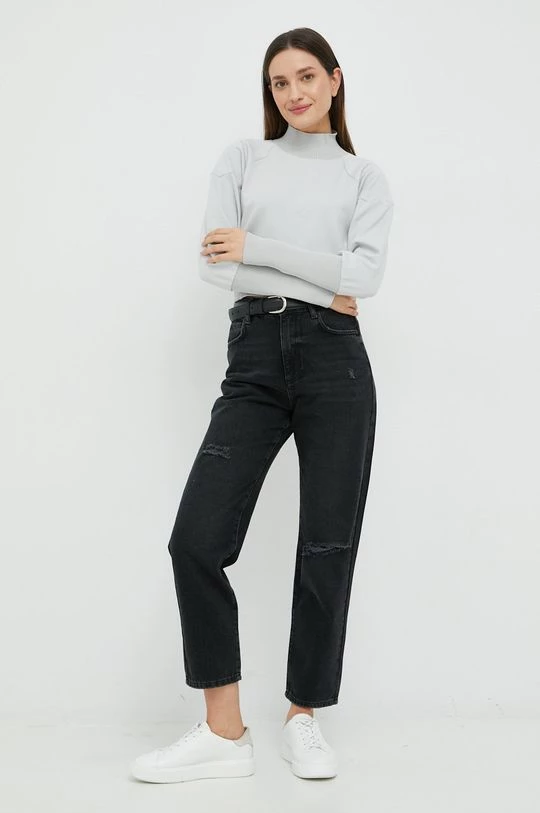 Γυναικεία Χωρίς φερμουάρ Μπλούζα Sisley γκρι, 2 Γυναικεία Χωρίς φερμουάρ Μπλούζα Sisley γκρι, - Image 2