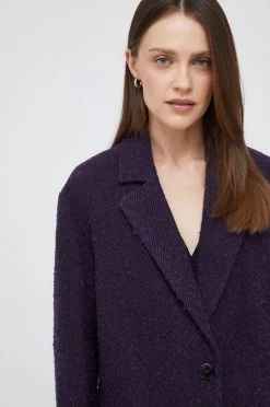 Γυναικεία Παλτά Παλτό από μείγμα μαλλιού Sisley μοβ, 9 Γυναικεία Παλτά Παλτό από μείγμα μαλλιού Sisley μοβ, -Εξοδος Sisley Κατάστημα unnamed file 2722