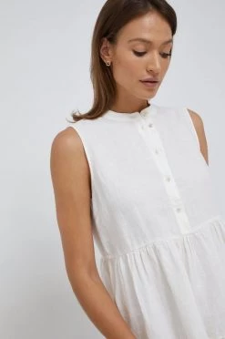 Γυναικεία Φορέματα Λινό φόρεμα Sisley μπεζ, -Εξοδος Sisley Κατάστημα unnamed file 2746