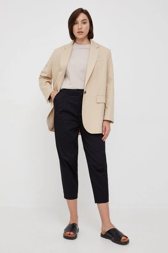 Γυναικεία Υφασμάτινα Παντελόνι Sisley μαύρο, 2 Γυναικεία Υφασμάτινα Παντελόνι Sisley μαύρο, - Image 2