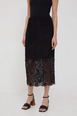 Γυναικεία Φούστες Φούστα Sisley μαύρο,