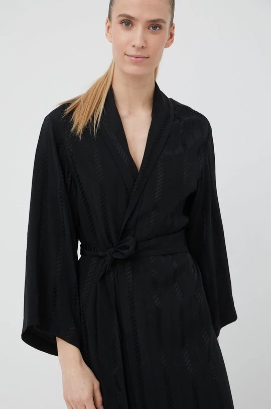 Γυναικεία Μπουρνούζια Μπουρνούζι Sisley μαύρο 3 Γυναικεία Μπουρνούζια Μπουρνούζι Sisley μαύρο - Image 3