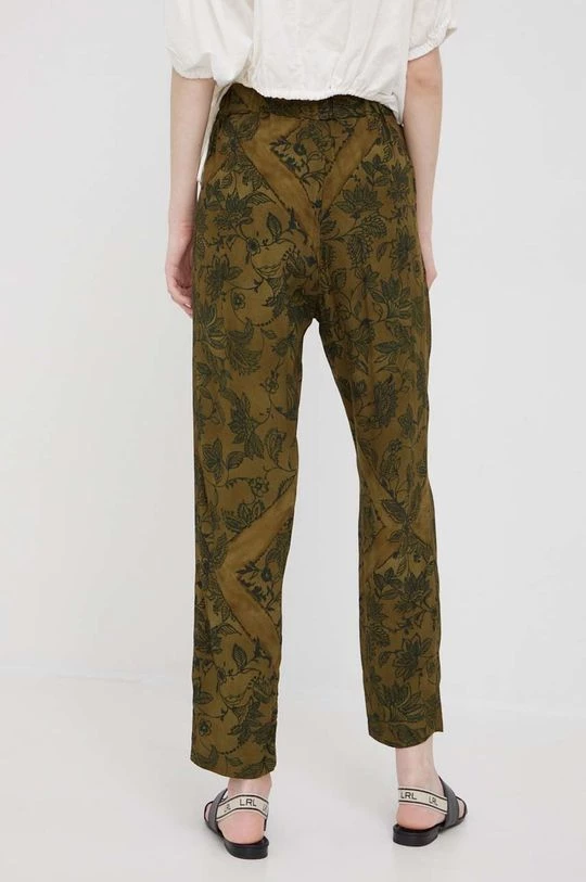 Γυναικεία Υφασμάτινα Παντελόνι Sisley πράσινο, 3 Γυναικεία Υφασμάτινα Παντελόνι Sisley πράσινο, - Image 3