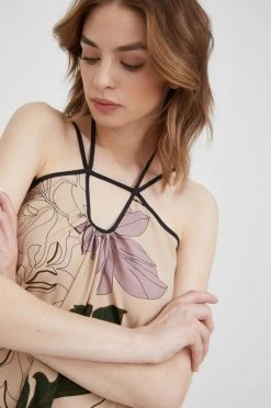 Γυναικεία Φορέματα Φόρεμα Sisley μπεζ, -Εξοδος Sisley Κατάστημα unnamed file 2860