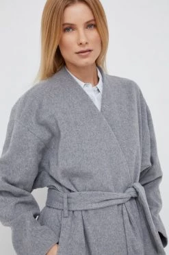 Γυναικεία Παλτά Παλτό από μείγμα μαλλιού Sisley γκρι, 9 Γυναικεία Παλτά Παλτό από μείγμα μαλλιού Sisley γκρι, -Εξοδος Sisley Κατάστημα unnamed file 287