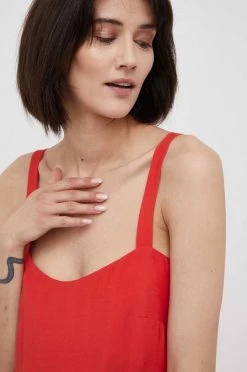 Γυναικεία Φορέματα Φόρεμα Sisley κόκκινο, -Εξοδος Sisley Κατάστημα unnamed file 2894