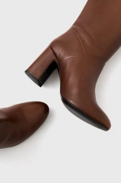 Γυναικεία Μπότες Δερμάτινες μπότες Sisley χρώμα: καφέ, 7 Γυναικεία Μπότες Δερμάτινες μπότες Sisley χρώμα: καφέ, -Εξοδος Sisley Κατάστημα unnamed file 293