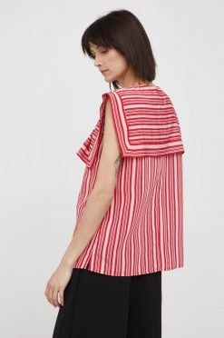 Γυναικεία Μπλούζες Μπλουζάκι Sisley κόκκινο -Εξοδος Sisley Κατάστημα unnamed file 2930