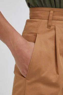 Γυναικεία Υφασμάτινα Παντελόνι Sisley χρώμα: καφέ, 7 Γυναικεία Υφασμάτινα Παντελόνι Sisley χρώμα: καφέ, -Εξοδος Sisley Κατάστημα unnamed file 2977