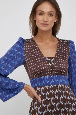 Γυναικεία Φορέματα Φόρεμα Sisley καφέ, -Εξοδος Sisley Κατάστημα unnamed file 2992