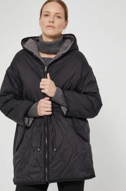 Γυναικεία Μακριά μπουφάν Μπουφάν δυο όψεων Sisley χρώμα: μαύρο 11 Γυναικεία Μακριά μπουφάν Μπουφάν δυο όψεων Sisley χρώμα: μαύρο -Εξοδος Sisley Κατάστημα unnamed file 303