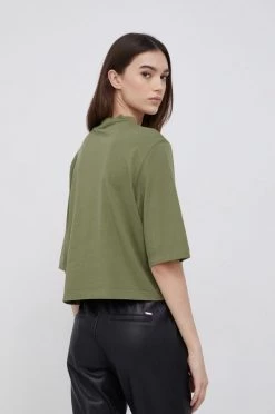 Γυναικεία Κοντομάνικο Βαμβακερό μπλουζάκι Sisley πράσινο -Εξοδος Sisley Κατάστημα unnamed file 3034