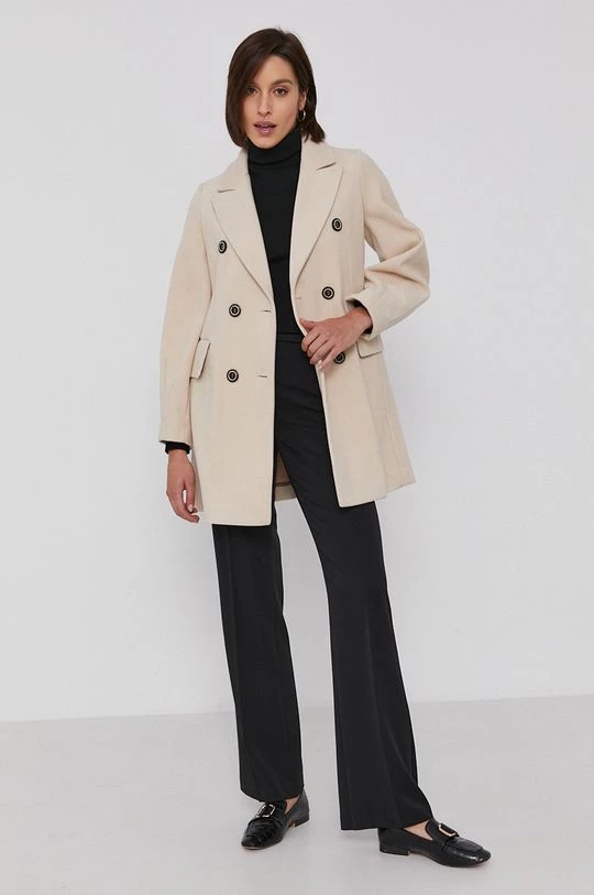 Γυναικεία Παλτά Παλτό Sisley χρώμα: κίτρινο 2 Γυναικεία Παλτά Παλτό Sisley χρώμα: κίτρινο - Image 2