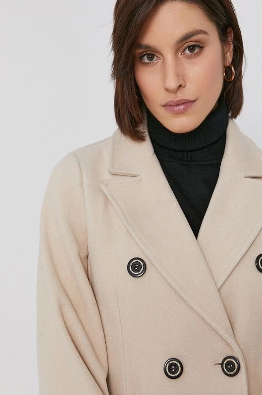 Γυναικεία Παλτά Παλτό Sisley χρώμα: κίτρινο 4 Γυναικεία Παλτά Παλτό Sisley χρώμα: κίτρινο - Image 4