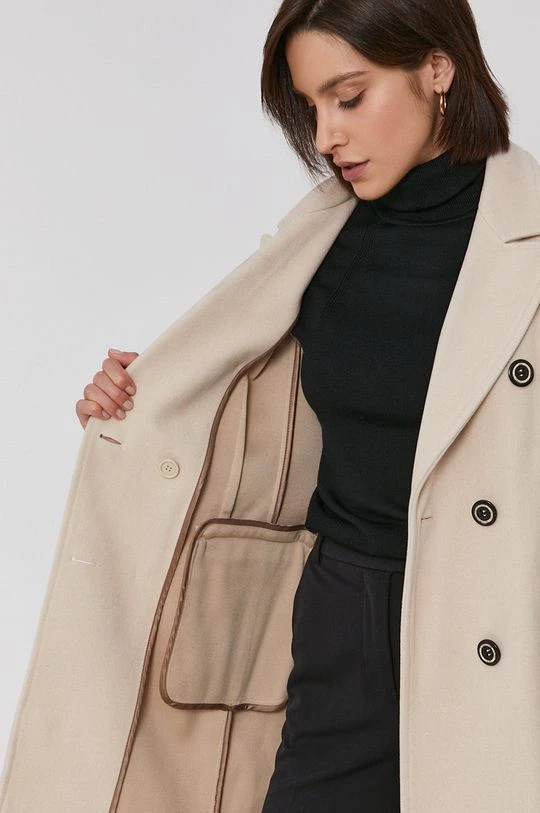 Γυναικεία Παλτά Παλτό Sisley χρώμα: κίτρινο 6 Γυναικεία Παλτά Παλτό Sisley χρώμα: κίτρινο - Image 6