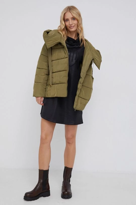 Γυναικεία Κοντά μπουφάν Μπουφάν Sisley χρώμα: πράσινο 2 Γυναικεία Κοντά μπουφάν Μπουφάν Sisley χρώμα: πράσινο - Image 2
