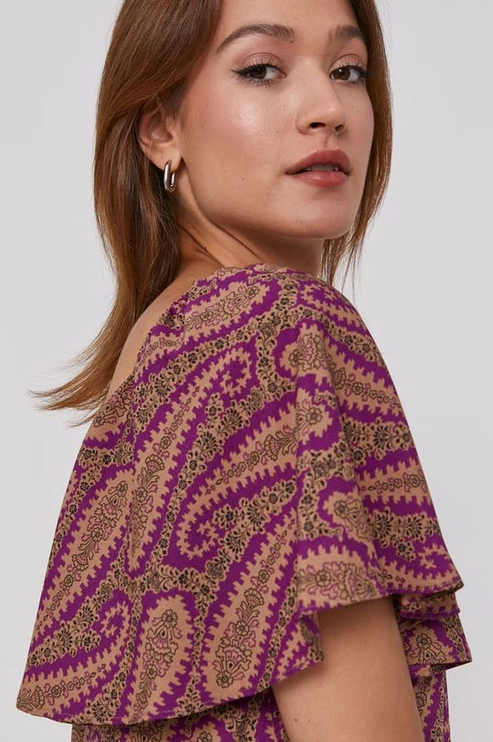 Γυναικεία Φορέματα Φόρεμα Sisley πολύχρωμο 4 Γυναικεία Φορέματα Φόρεμα Sisley πολύχρωμο - Image 4