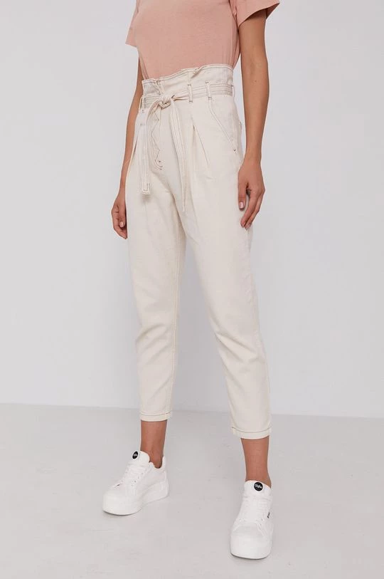 Γυναικεία Relaxed Τζιν παντελονι Sisley χρώμα: κίτρινο 1 Γυναικεία Relaxed Τζιν παντελονι Sisley χρώμα: κίτρινο