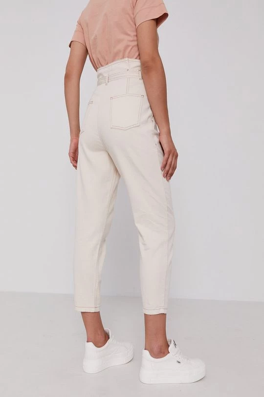 Γυναικεία Relaxed Τζιν παντελονι Sisley χρώμα: κίτρινο 3 Γυναικεία Relaxed Τζιν παντελονι Sisley χρώμα: κίτρινο - Image 3