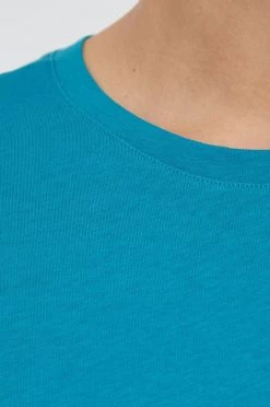 Γυναικεία Κοντομάνικο Βαμβακερό μπλουζάκι Sisley τιρκουάζ -Εξοδος Sisley Κατάστημα unnamed file 3119