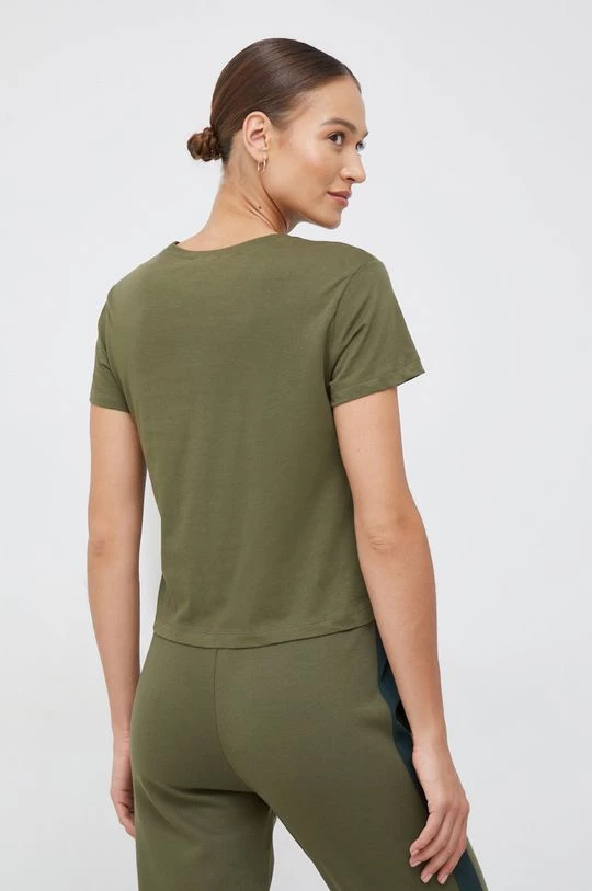 Γυναικεία Κοντομάνικο Βαμβακερό μπλουζάκι Sisley πράσινο 3 Γυναικεία Κοντομάνικο Βαμβακερό μπλουζάκι Sisley πράσινο - Image 3