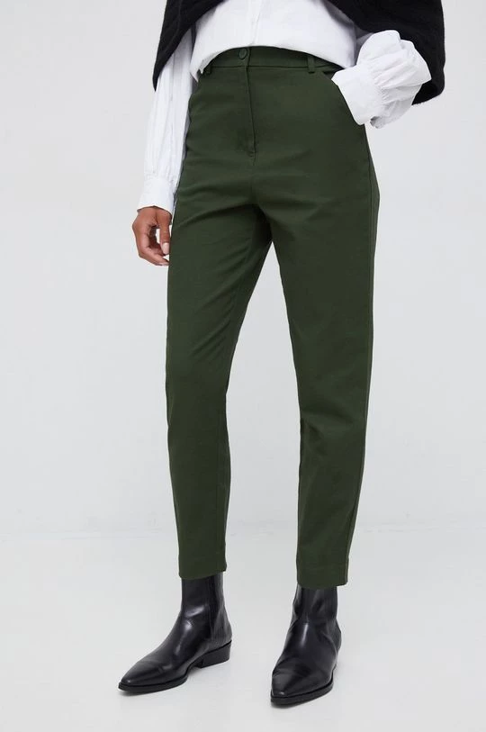 Γυναικεία Υφασμάτινα Παντελόνι Sisley πράσινο, 1 Γυναικεία Υφασμάτινα Παντελόνι Sisley πράσινο,