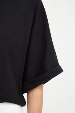 Γυναικεία Κοντομάνικο Μπλουζάκι Sisley μαύρο -Εξοδος Sisley Κατάστημα unnamed file 3163