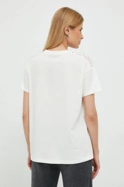 Γυναικεία Κοντομάνικο Βαμβακερό μπλουζάκι Sisley μπεζ 7 Γυναικεία Κοντομάνικο Βαμβακερό μπλουζάκι Sisley μπεζ -Εξοδος Sisley Κατάστημα unnamed file 3181