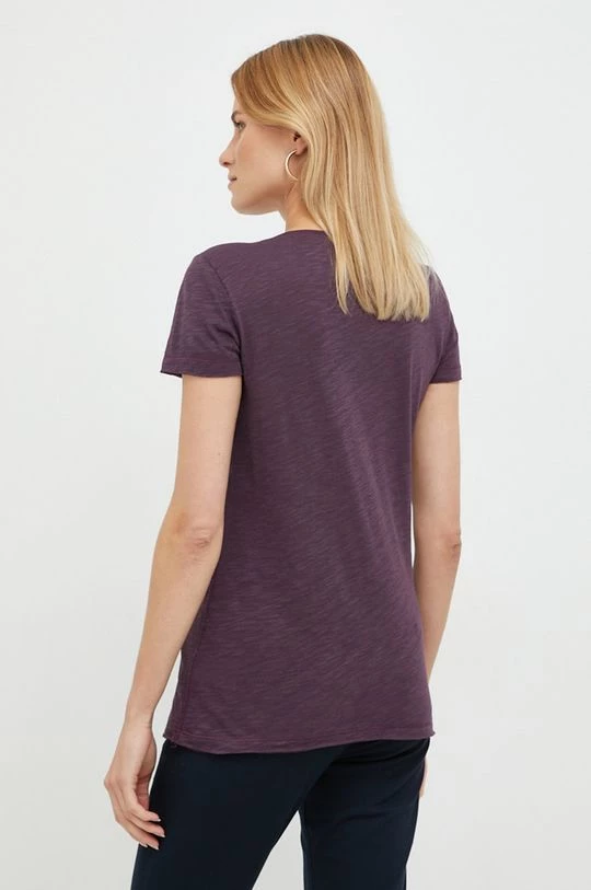 Γυναικεία Κοντομάνικο Μπλουζάκι Sisley μοβ 3 Γυναικεία Κοντομάνικο Μπλουζάκι Sisley μοβ - Image 3