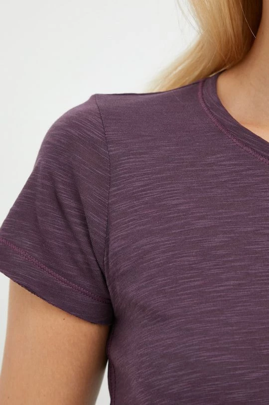 Γυναικεία Κοντομάνικο Μπλουζάκι Sisley μοβ 5 Γυναικεία Κοντομάνικο Μπλουζάκι Sisley μοβ - Image 5