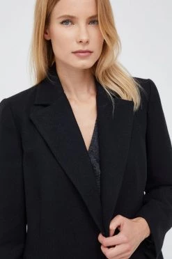 Γυναικεία Παλτά Παλτό από μείγμα μαλλιού Sisley μαύρο, -Εξοδος Sisley Κατάστημα unnamed file 3210