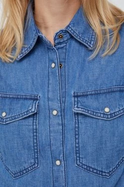 Γυναικεία Πουκάμισα Πουκάμισο Sisley μπλε -Εξοδος Sisley Κατάστημα unnamed file 3221