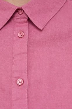 Γυναικεία Πουκάμισα Πουκάμισο από λινό Sisley ροζ, -Εξοδος Sisley Κατάστημα unnamed file 3256