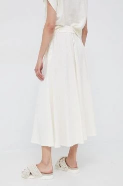 Γυναικεία Φούστες Λινή φούστα Sisley μπεζ, 6 Γυναικεία Φούστες Λινή φούστα Sisley μπεζ, -Εξοδος Sisley Κατάστημα unnamed file 3259