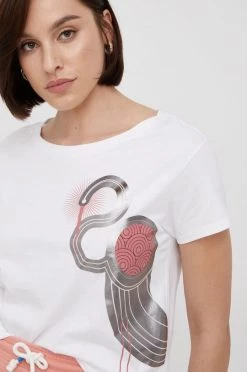 Γυναικεία Κοντομάνικο Βαμβακερό μπλουζάκι Sisley άσπρο 8 Γυναικεία Κοντομάνικο Βαμβακερό μπλουζάκι Sisley άσπρο -Εξοδος Sisley Κατάστημα unnamed file 3292