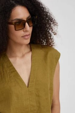 Γυναικεία Μπλούζες Λευκή μπλούζα Sisley πράσινο 8 Γυναικεία Μπλούζες Λευκή μπλούζα Sisley πράσινο -Εξοδος Sisley Κατάστημα unnamed file 3302