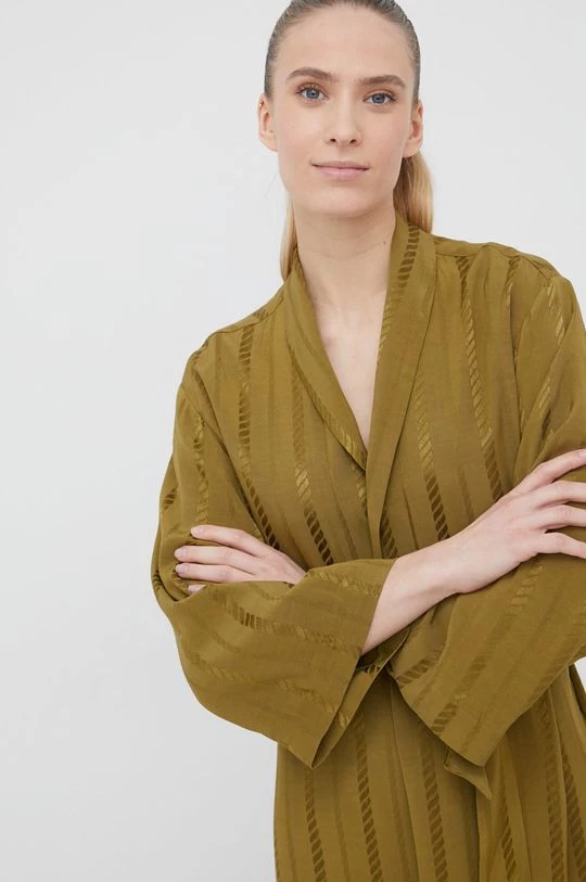 Γυναικεία Μπουρνούζια Μπουρνούζι Sisley πράσινο 4 Γυναικεία Μπουρνούζια Μπουρνούζι Sisley πράσινο - Image 4