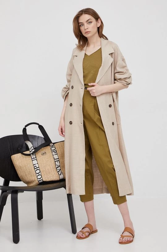 Γυναικεία Υφασμάτινα Παντελόνι Sisley πράσινο, 2 Γυναικεία Υφασμάτινα Παντελόνι Sisley πράσινο, - Image 2