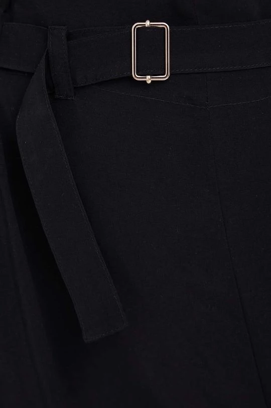 Γυναικεία Υφασμάτινα Παντελόνι Sisley μαύρο, 4 Γυναικεία Υφασμάτινα Παντελόνι Sisley μαύρο, - Image 4