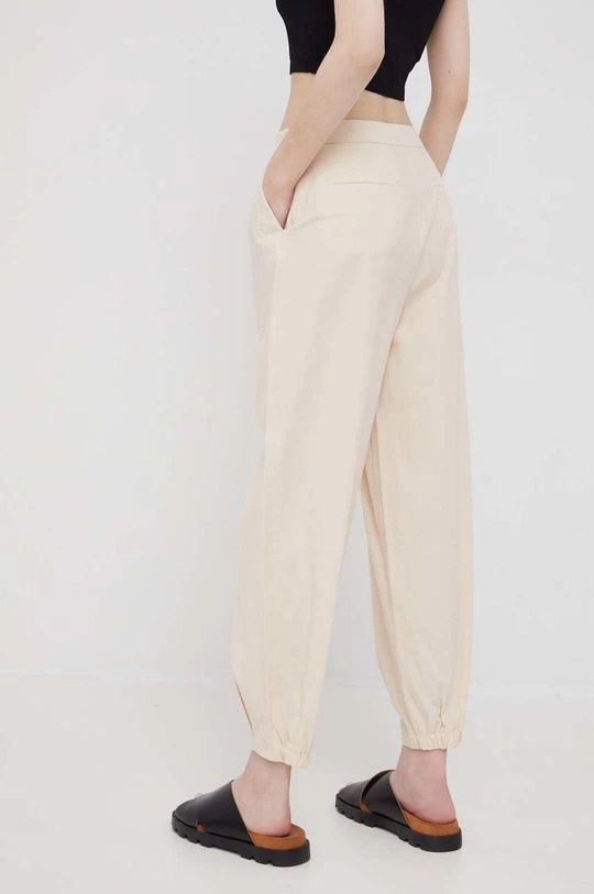 Γυναικεία Υφασμάτινα Παντελόνι Sisley μπεζ, 3 Γυναικεία Υφασμάτινα Παντελόνι Sisley μπεζ, - Image 3