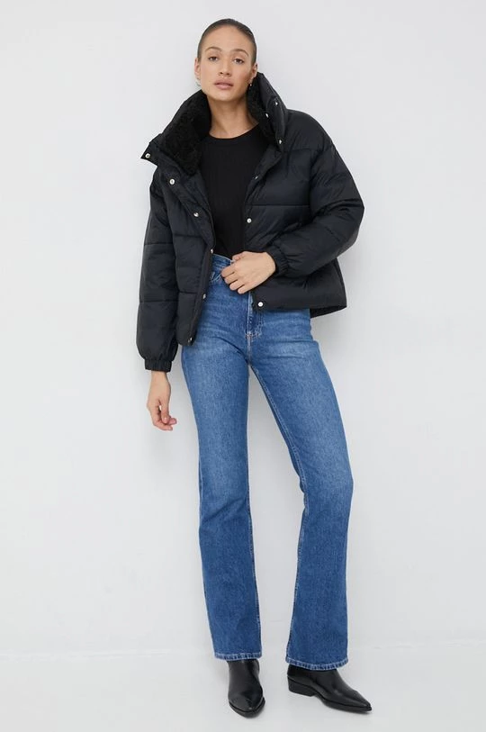 Γυναικεία Κοντά μπουφάν Μπουφάν Sisley μαύρο, 2 Γυναικεία Κοντά μπουφάν Μπουφάν Sisley μαύρο, - Image 2