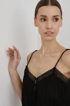 Γυναικεία Μπλούζες Μπλουζάκι Sisley μαύρο -Εξοδος Sisley Κατάστημα unnamed file 3385