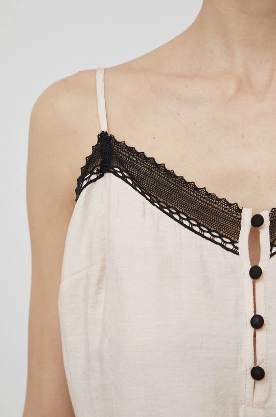 Γυναικεία Μπλούζες Μπλουζάκι Sisley μπεζ 5 Γυναικεία Μπλούζες Μπλουζάκι Sisley μπεζ - Image 5