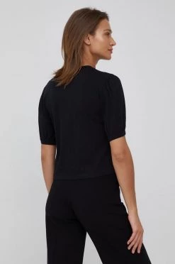 Γυναικεία Κοντομάνικο Βαμβακερό μπλουζάκι Sisley μαύρο -Εξοδος Sisley Κατάστημα unnamed file 3399