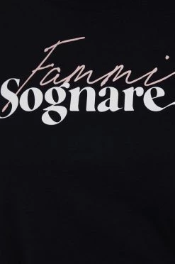 Γυναικεία Κοντομάνικο Βαμβακερό μπλουζάκι Sisley μαύρο -Εξοδος Sisley Κατάστημα unnamed file 3401